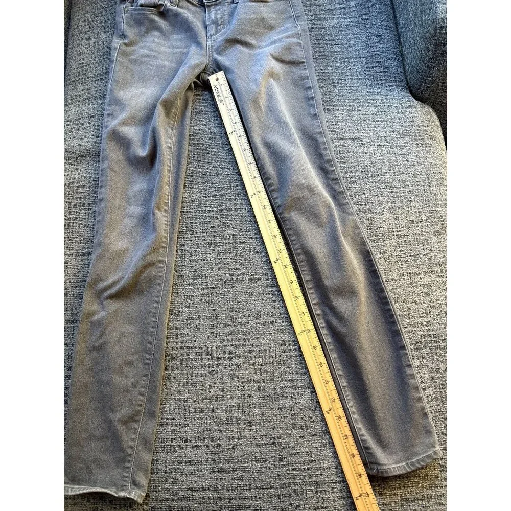 PAIGE Verdugo Ankle Skinny‎ Jeans Womens 26 Grey Mid Rise Stretch Denim USA Made